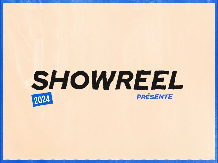 Réalisastion de mon propre showreel pour l'année 2024